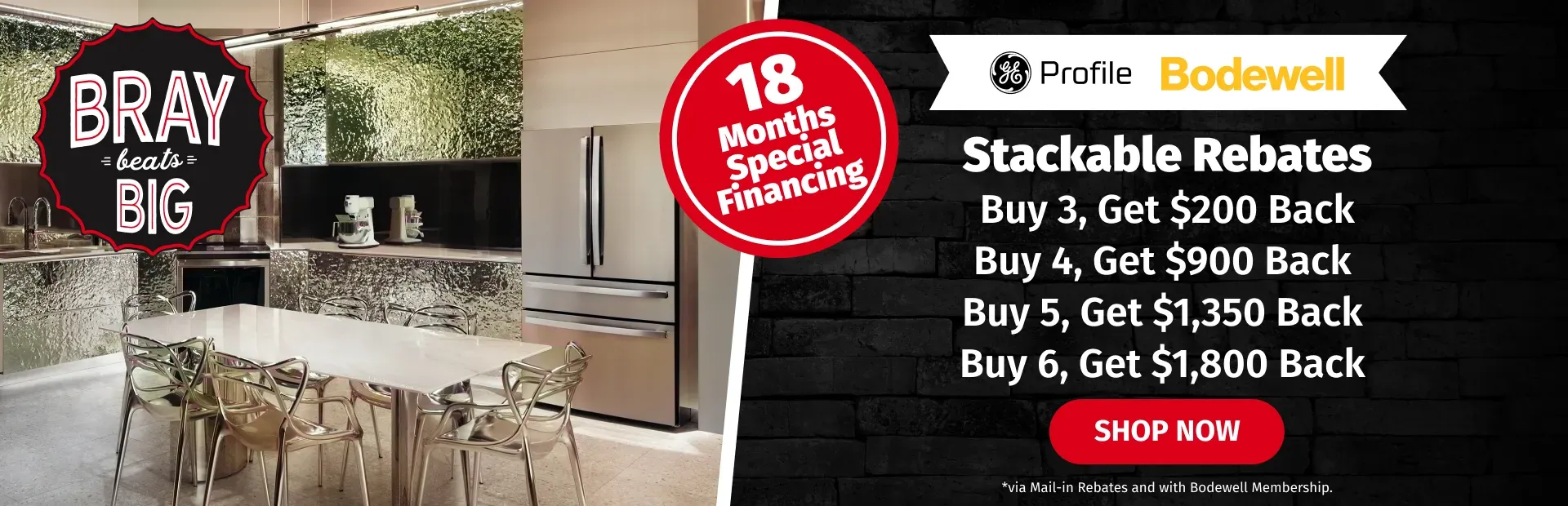 Bray Beats Big Profile/Bodwell Stackable